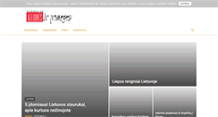 Desktop Screenshot of kelionesirpramogos.lt